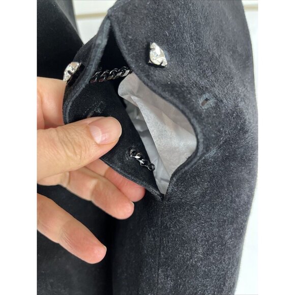 Violavinca Suede Knee-High Boots Womens EU Size 38 Made in Italy - Picture 9 of 14